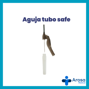 Aguja tubo safe