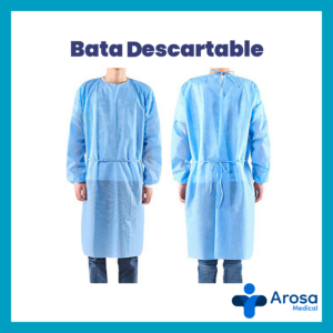 Bata quirúrgica desechable