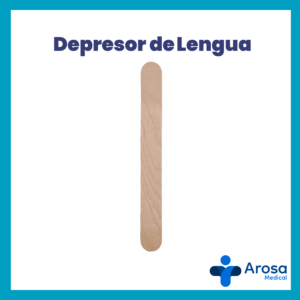 Bajalenguas de madera desechable estéril