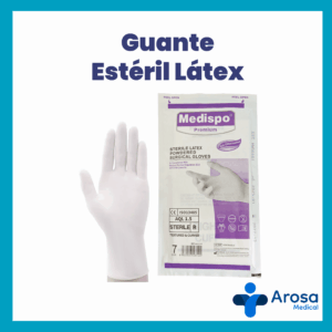 Guante látex quirúrgico estéril