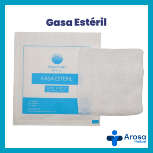 Gasa estéril tejida