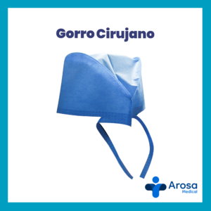 Gorro cirujano con amarras