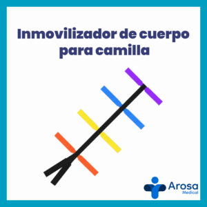 Inmovilizador de cuerpo para camilla
