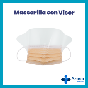 Mascarilla con visor