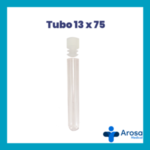 Tubo de reacción 13 x 75 mm