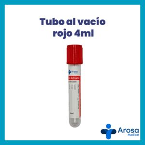 Tubo al vacío rojo