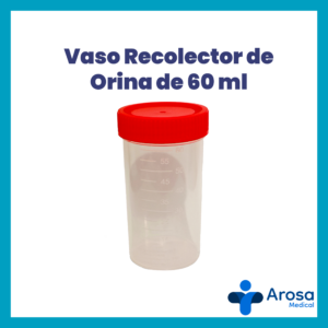 Vaso recolector estéril 60ml