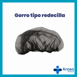 Gorro tipo redecilla