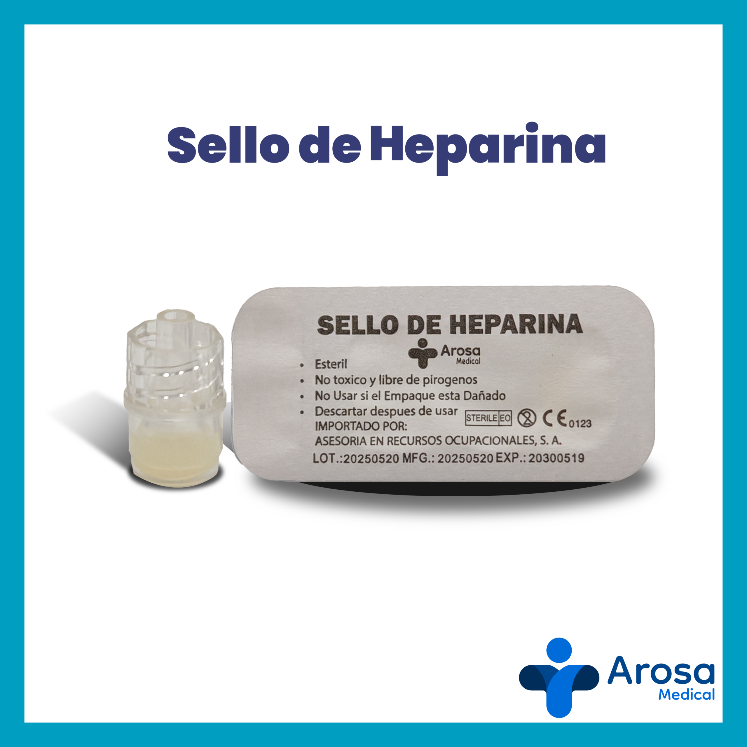 Sello de heparina